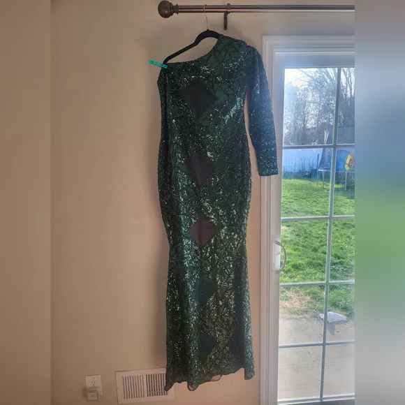 Dresses | Hunter Green Sequined Maternity Gown | Poshmark Dresses | Hunter Green Sequined Maternity Gown | Poshmark